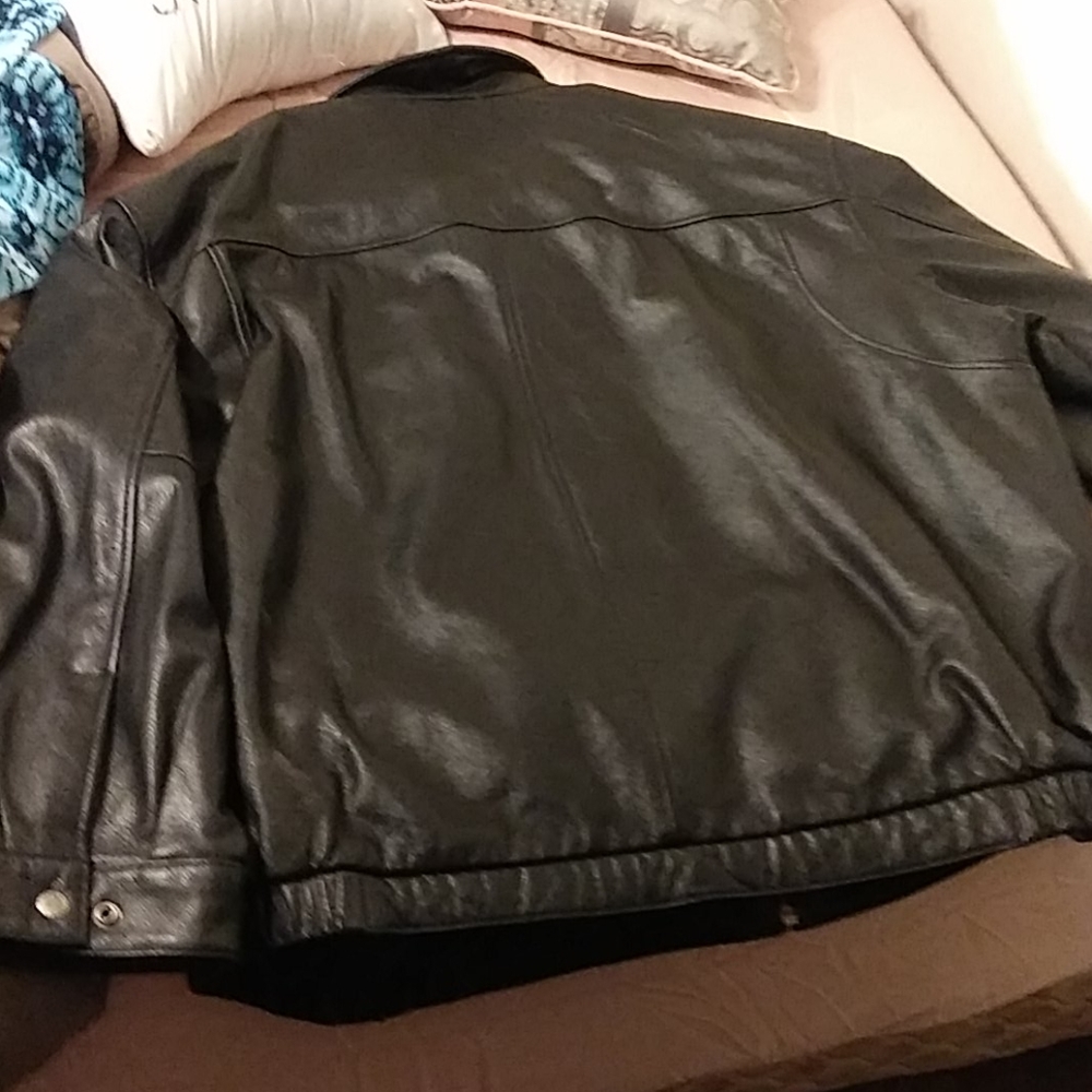 Leather jacket